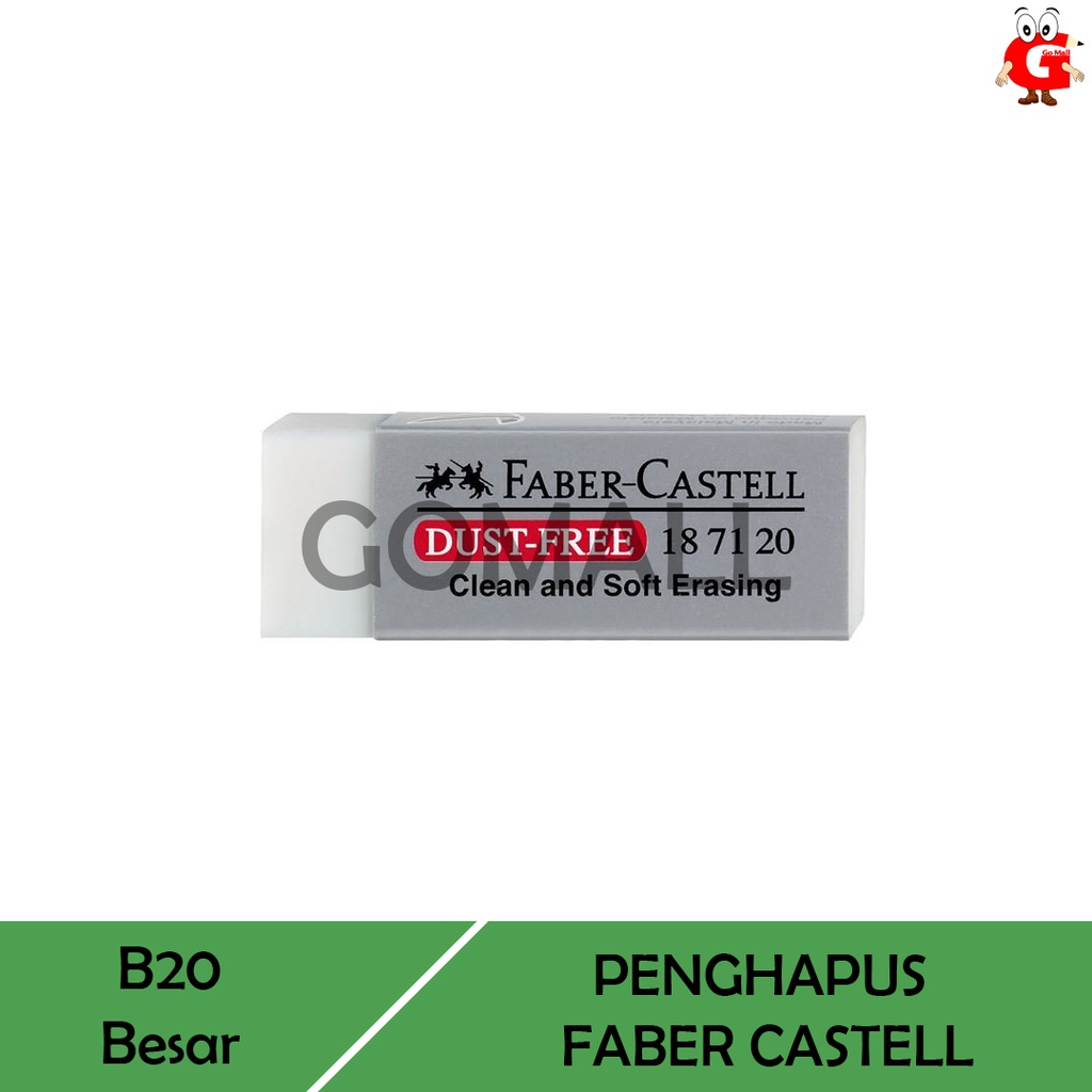 

Penghapus Faber Castell B20 Putih