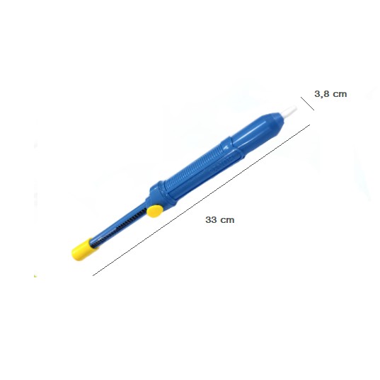 Sedotan Timah Jumbo Sedotan Timah Solder Besar 33 x 3.8 cm