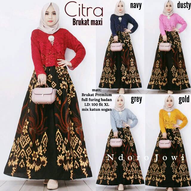 Gamis CITRA BROKLAT MAXI