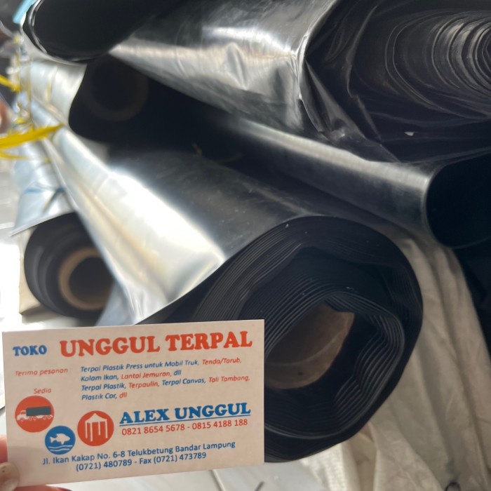 Terpal tambak udang HDPE Tebal 500 Mikron Lampung