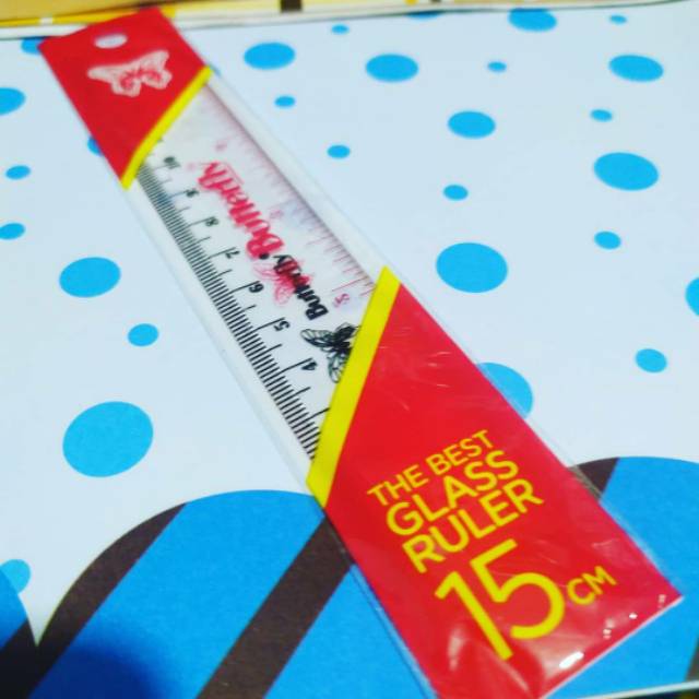 

Penggaris 15Cm BUTTERFLY