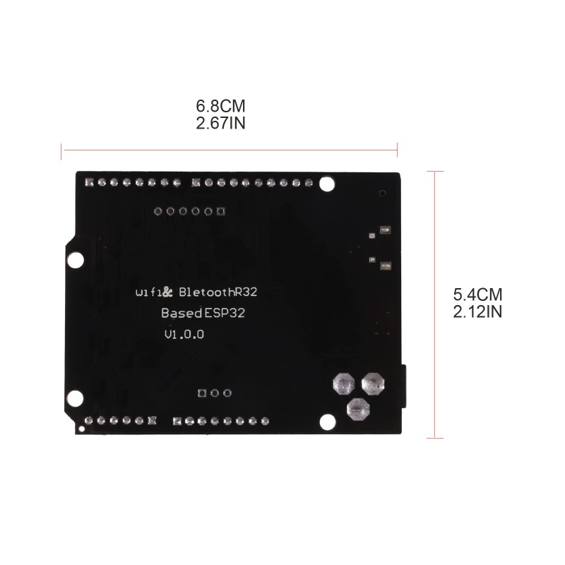 Btsg Untuk Wemos Untuk ESP32 ESP-32 WiFi Wireless Board 4MB Flash Untuk Modul R32