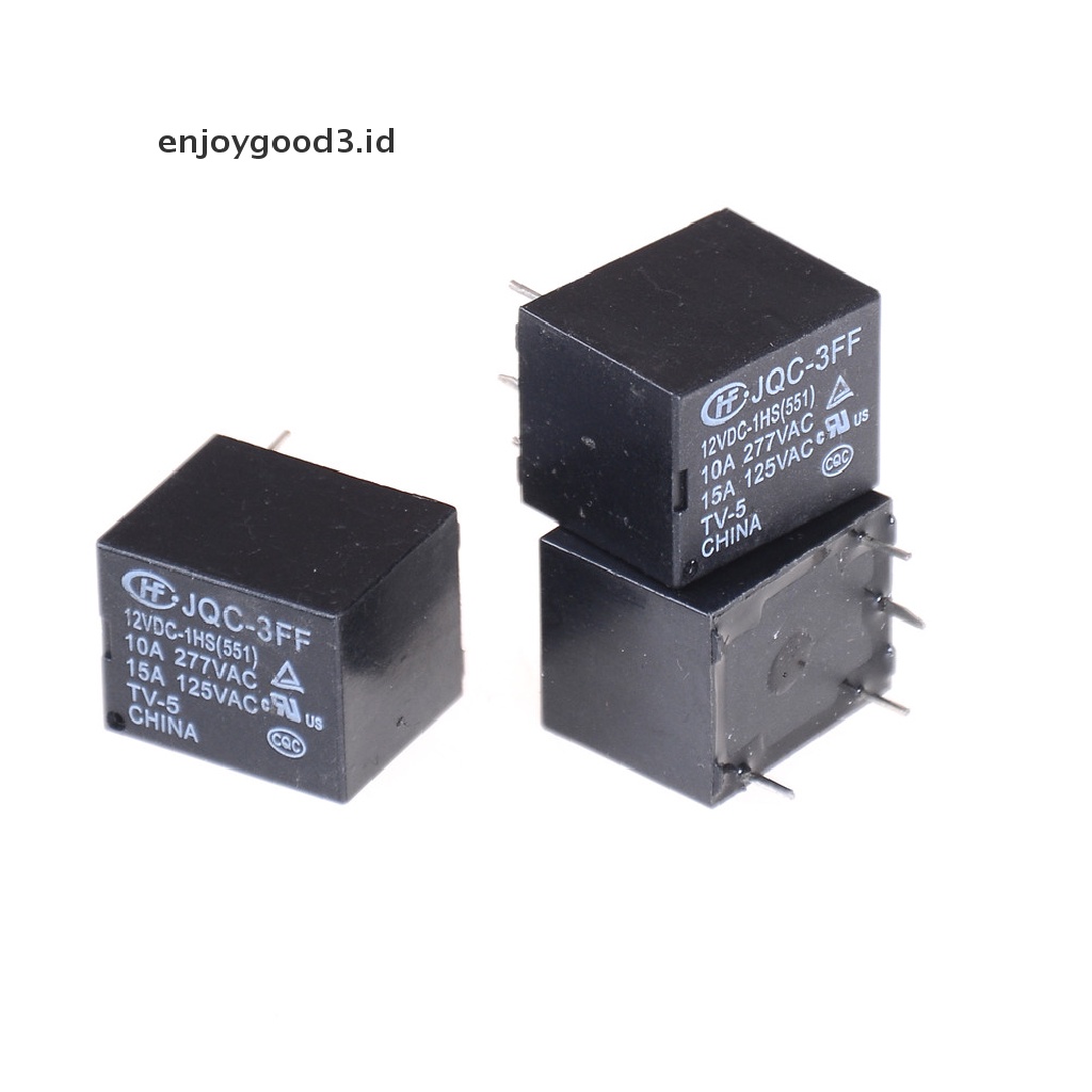 5pcs 12vdc Srd-S-112Dm 15a 125vac 4pin Coil Power Relay 0 0 0 0 0 0