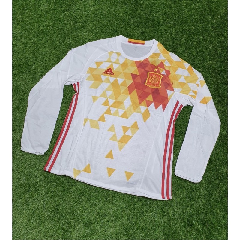 Jersey Bola Spanyol Away Longsleeve EURO 2016 Grade ORI