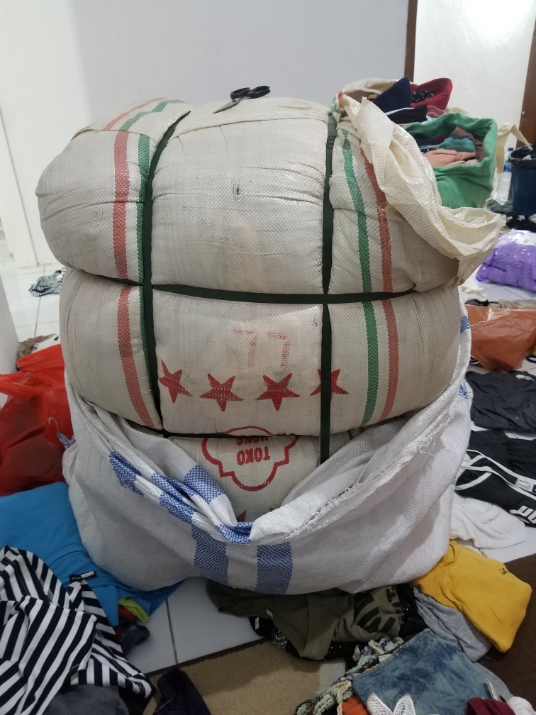 (gojek) Keranjang Baju Pakaian Plastik Pajero