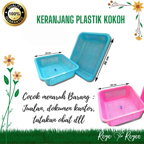 Keranjang Buah Plastik keranjang hantaran seserahan keranjang bumbu dapur kerjanjang dokumen kerajan