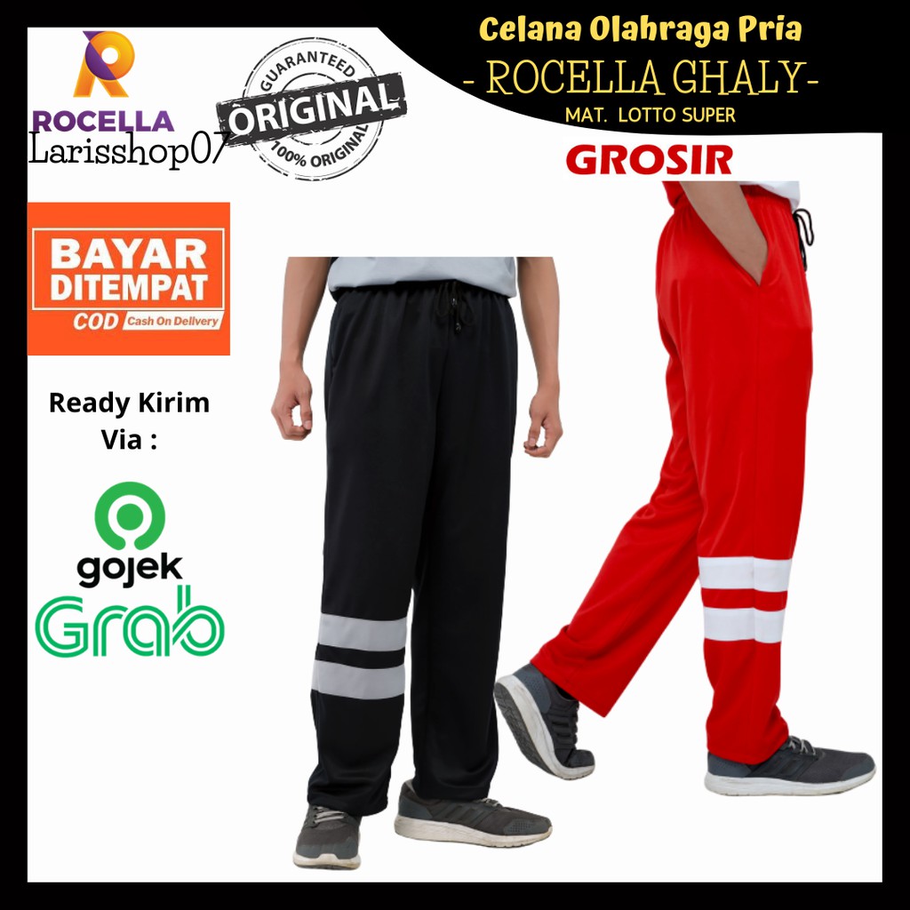  Celana  Training  Pria Bahan  Lotto  Super Cocok Untuk  Seragam 