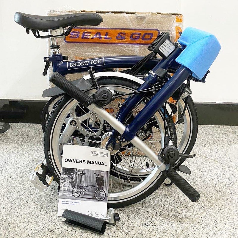 Brompton S6L Tempest blue