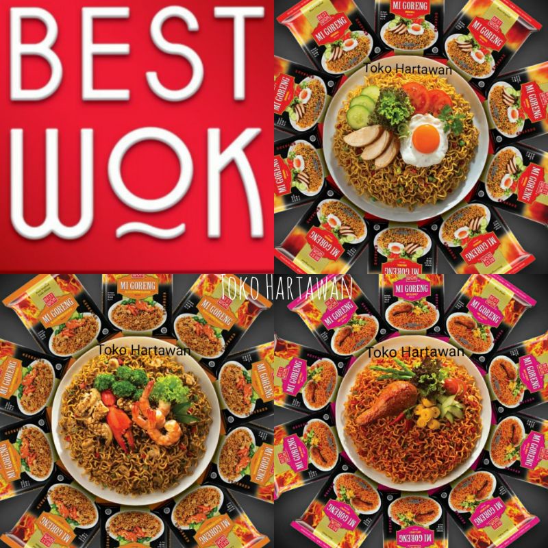 Best Wok Mie goreng 13pc all varian rasa