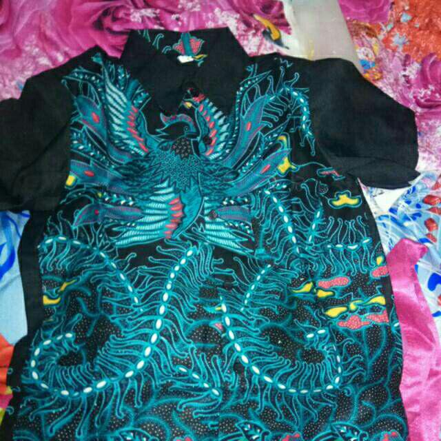 Kemeja Batik Anak Lengan Panjang Terkini Terbaru