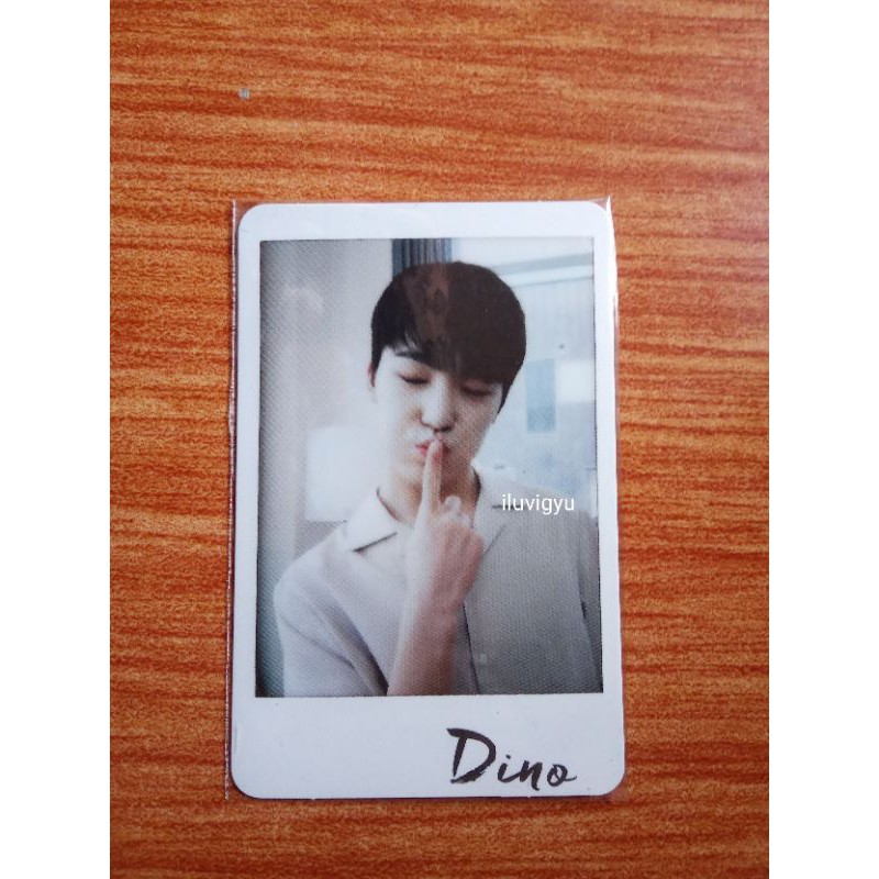 [BOOKED] PHOTOCARD/PC AL1 DINO SEVENTEEN