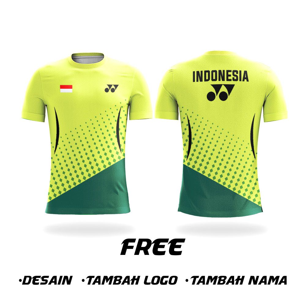 kaos jersey badminton sudirman cup 2021 bulu tangkis pakaian olahraga thomas cup custom full print y