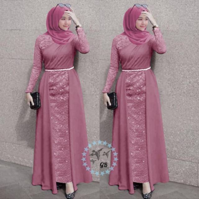 GAMIS MAXY LAKSHANA / BEST SELLER / ASLI CANTIK