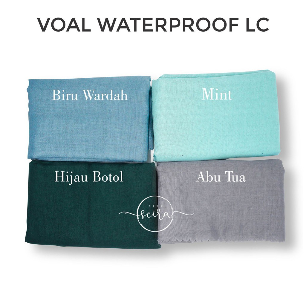 [BISA COD] Maira Square Voal Waterproof Lasercut (LC)