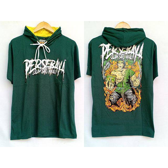 Kaos persebaya hoodie salam satu nyali