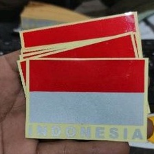 stiker bendera indonesia stiker motor mobil