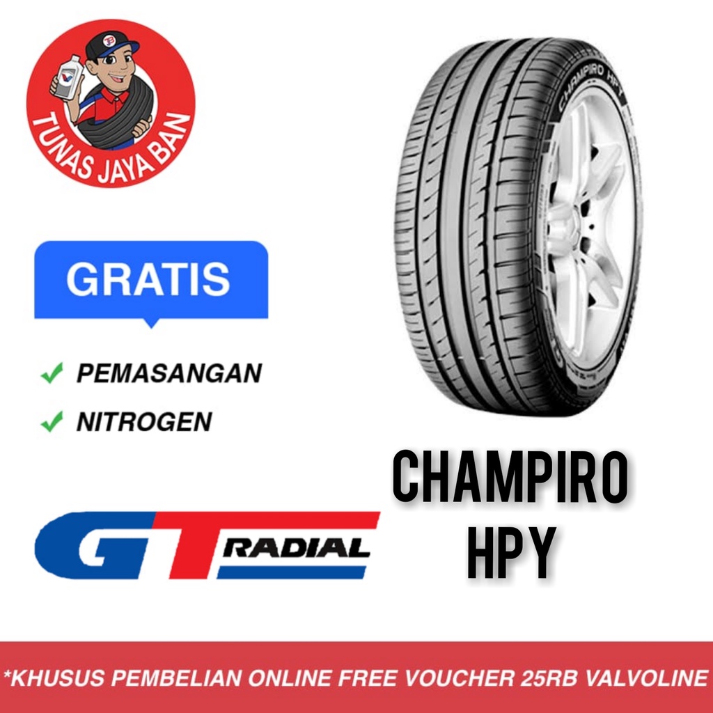 Ban Mobil GT Radial Champiro HPY 225/65 R17 Toko Surabaya 225 65 17