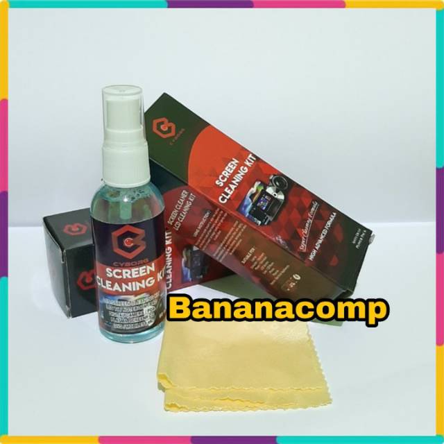 Cairan Spray Pembersih Layar Komputer TV LAPTOP LCD Screen