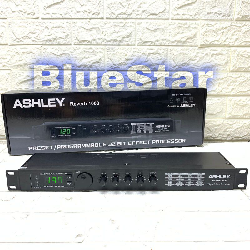 Effect Vokal ASHLEY Reverb 1000 ORIGINAL