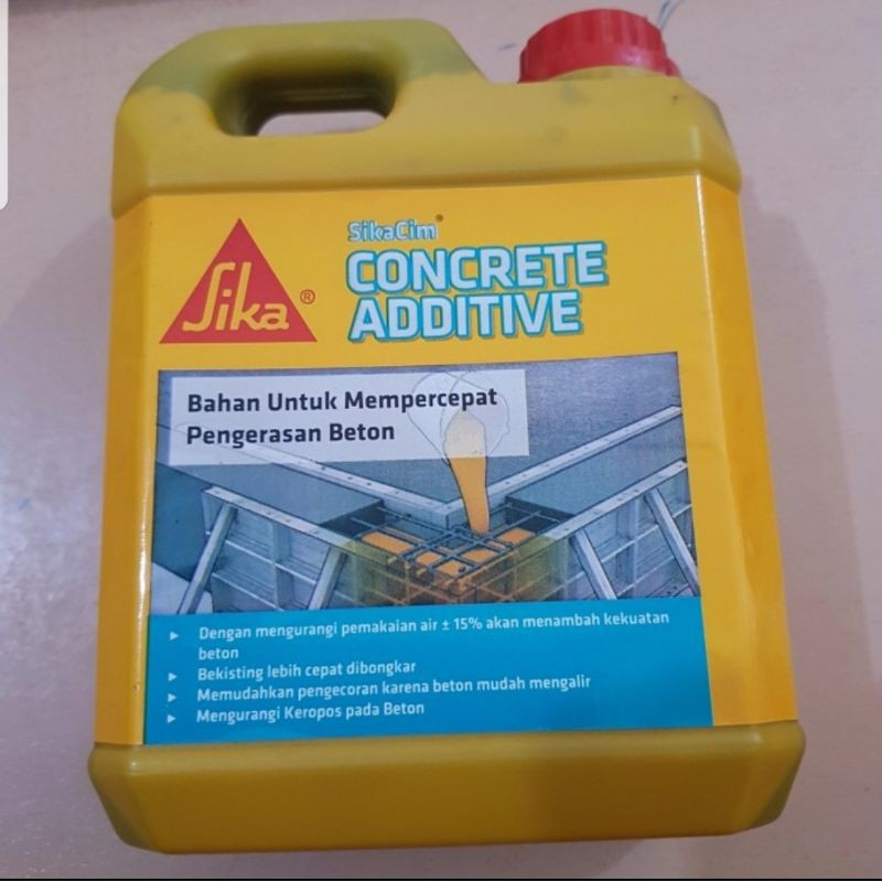 sika concrete addtive cairan pengeras beton