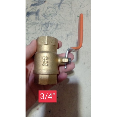 STOP KRAN KUNINGAN ONDA 3/4"