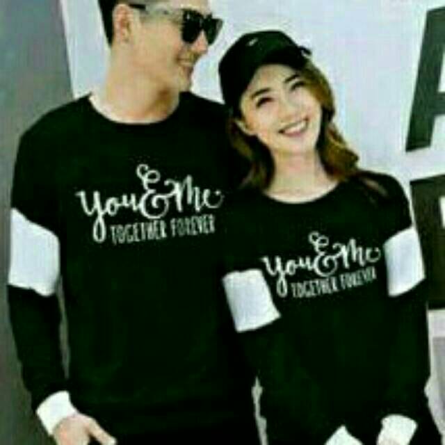 Sweater Couple / Sweater Pasangan / Baju Couple / Baju Pasangan You &amp; Me