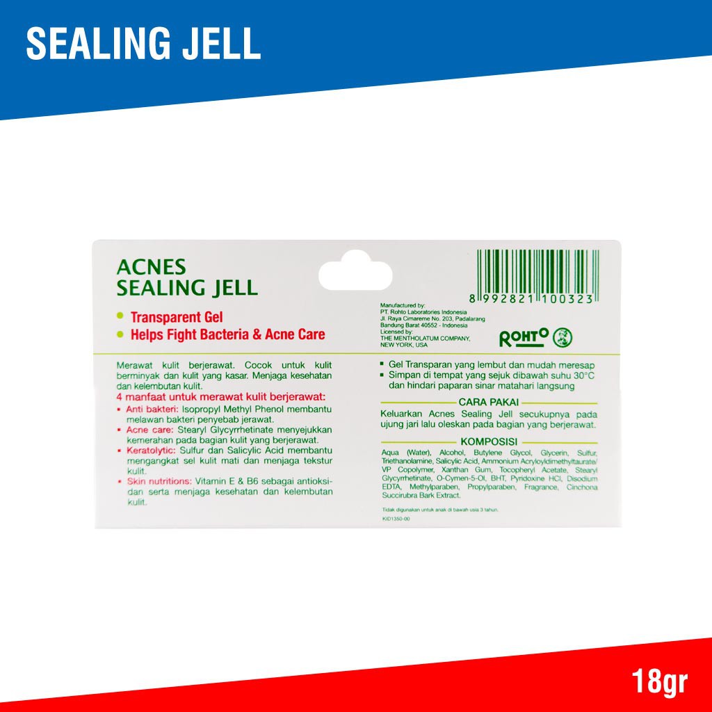 Acnes Sealing Jell 18gr