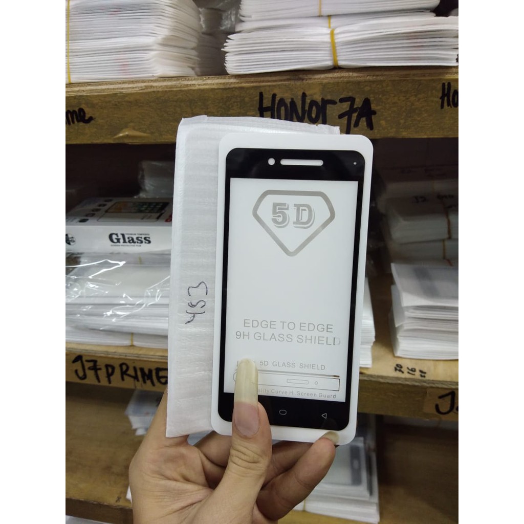 TEMPERED GLASS FULL HD VIVO Y53 ANTI GORES KACA FULL LEM -COVER