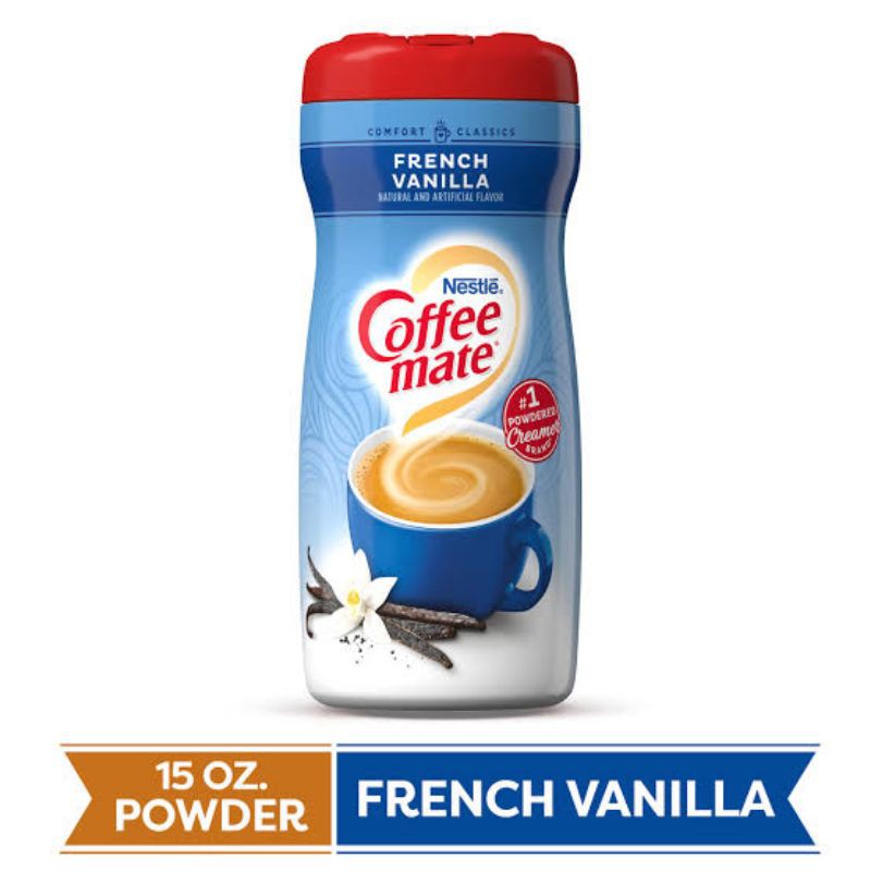 

NESTLE COFFEE MATE FRENCH VANILLA 15 OZ (425.2GR)
