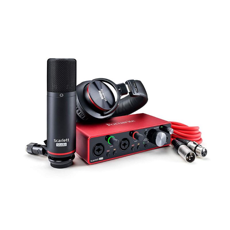 Focusrite Scarlett Studio 2i2 3rd Generation ORIGINAL Paket Recording(Bekas pakai 1minggu)