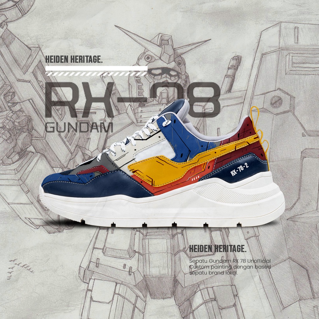 SEPATU HEIDEN HERITAGE GUNDAM CUSTOM