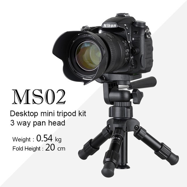 Tripod Mini Tripod Bexin With Pan head High Quality For DSLR & Mirrorless(N6Q7) Tripod Kamera dan HP