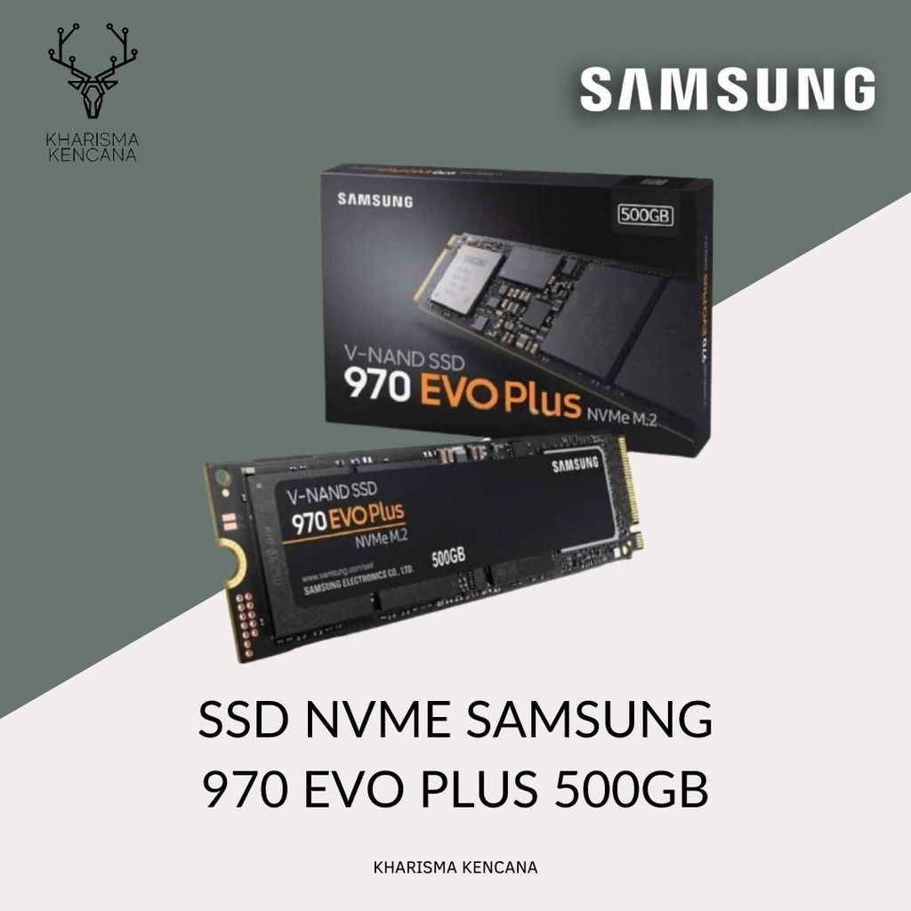 SSD NVME SAMSUNG 970 EVO PLUS 500GB