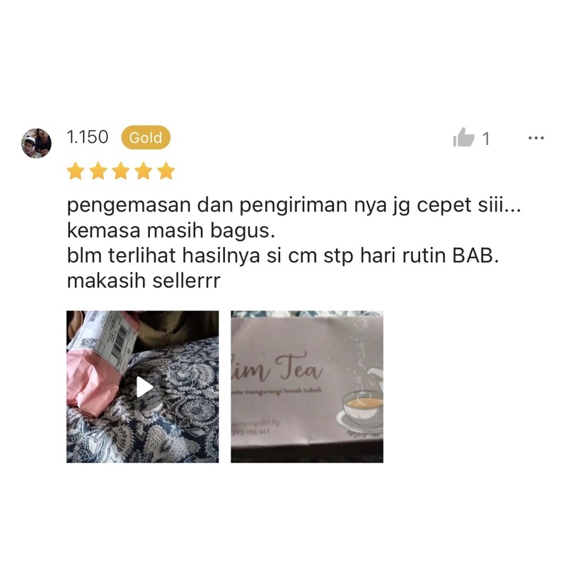 SLIM TEA BY SLIMBEAUTYCARE (TEH PELANGSING / SSLIMMING) BPOM HALAL BUSUI FRIENDLY