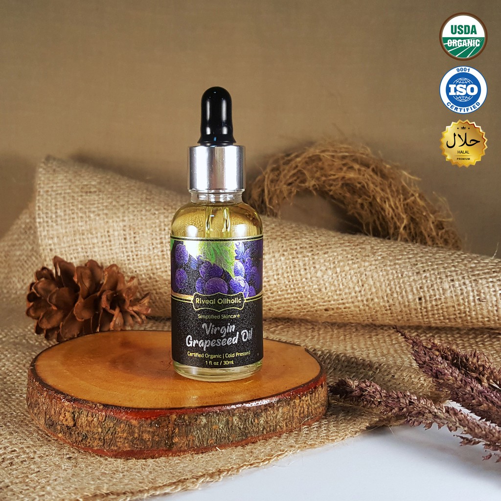 Jual GRAPESEED OIL 100 Pure Unrefined By RIVEAL Shopee Indonesia