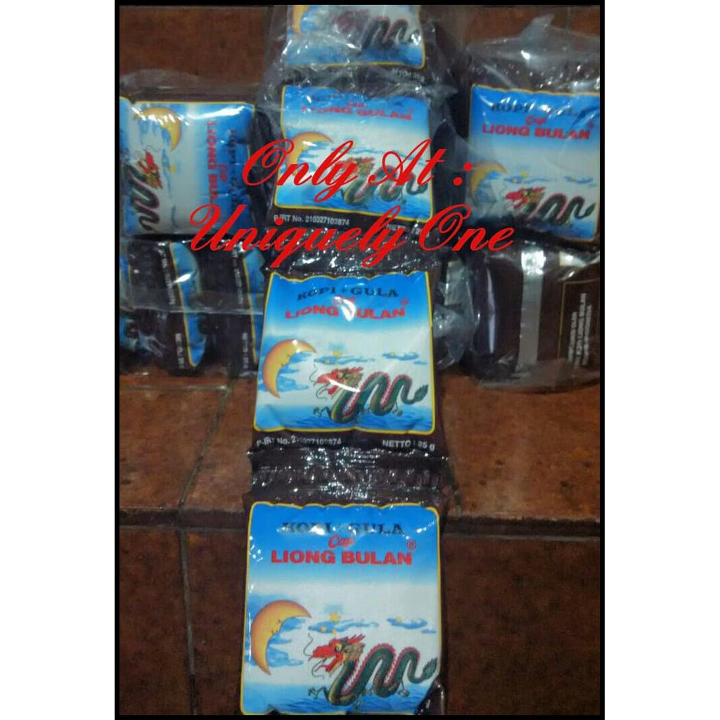 

vzb9 kopi hitam + gula cap liong bulan - harga murah 1 pak isi 20 pcs @25gr cr9v