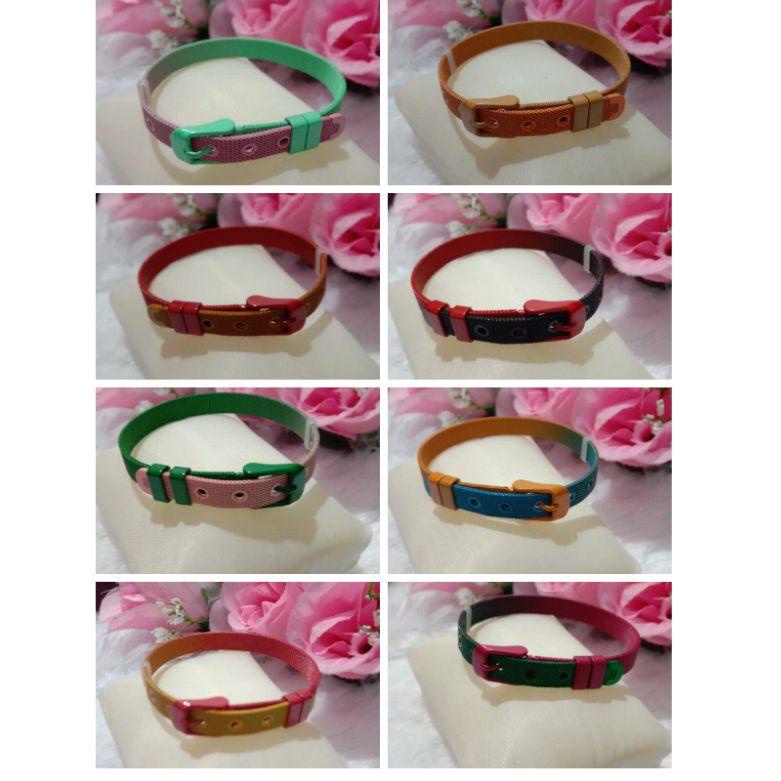 "BSD.02Jl22ј" gelang sabuk gradasi