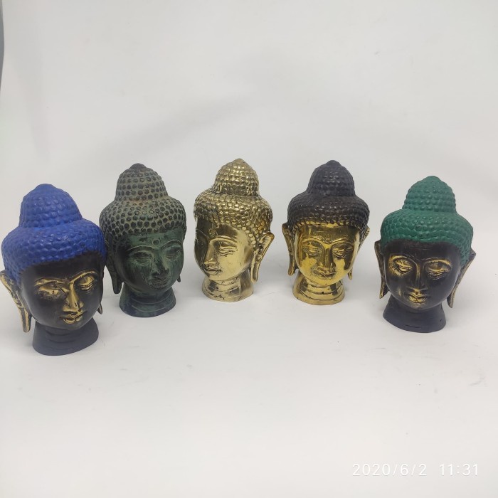 Buruan Beli - Budha Perunggu/Patung Perunggu/Budha Bronze/Patung Budha Antik Elegan3