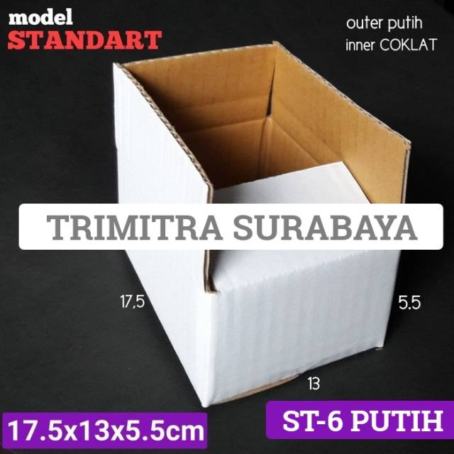 

KOTAK ST-6 PUTIH KARDUS KARTON BOX PUTIH POLOS PACKING HP AKSESORIS