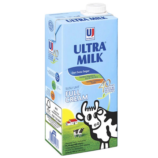 

ULTRA SUSU UHT MILK PLAIN 1000 ML