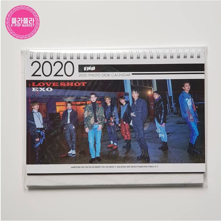 

Kalender Meja K-POP 2020-2021 Astro Bigbang BlackPink EXO