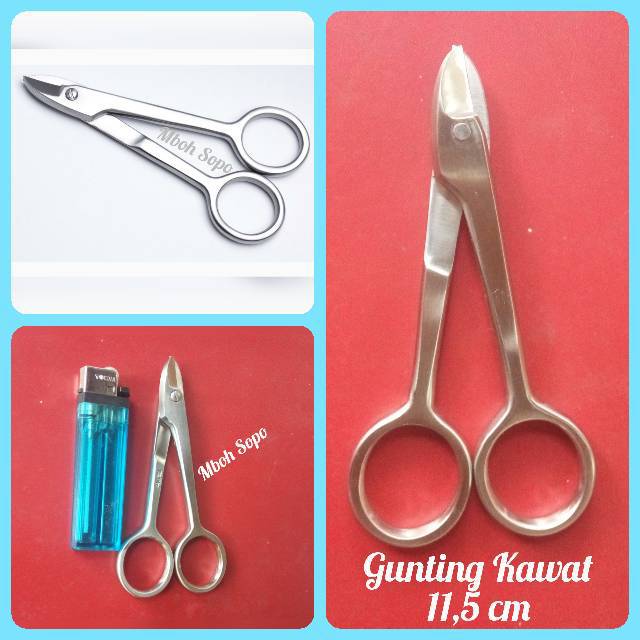 Alat Bonsai, Gunting Kawat Kecil, Ryuga Stenlis RS 26, Gunting Emas