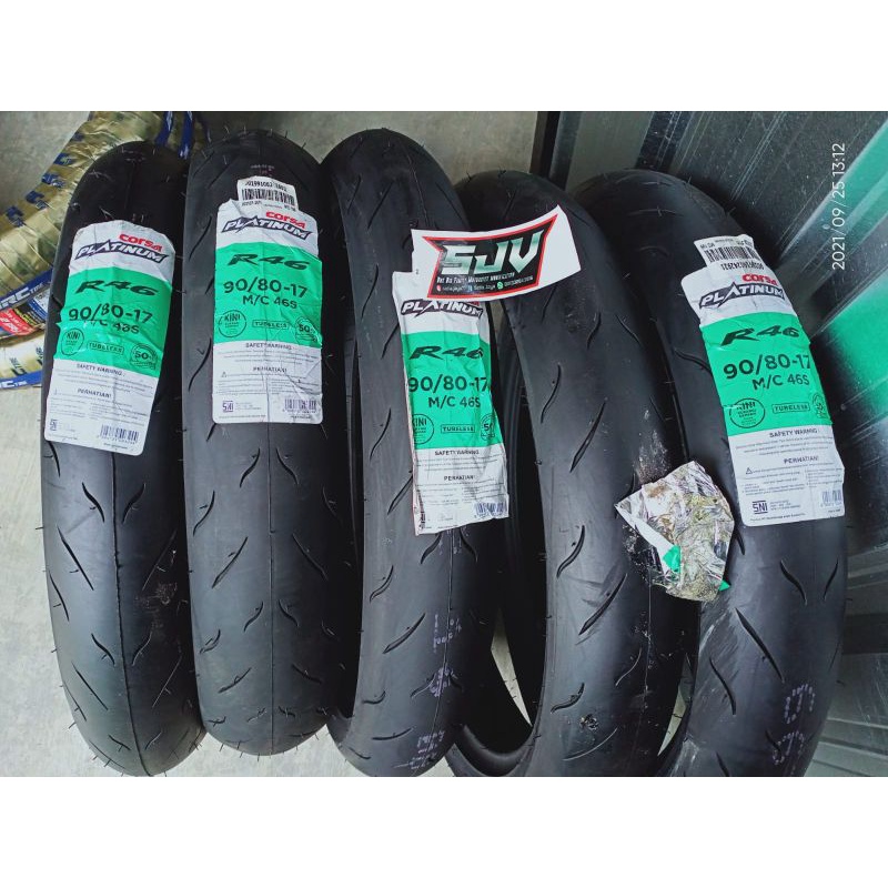 BAN LUAR CORSA PLATINUM R46 90/80.17 TERMURAH