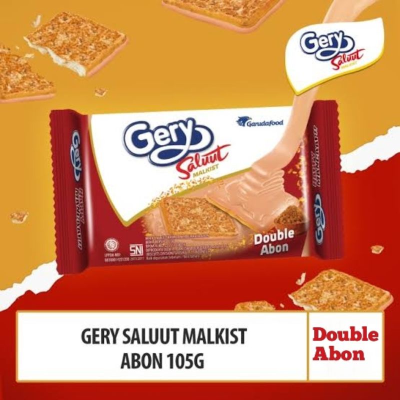 

Gery Saluut Malkist Double Abon 105 gr