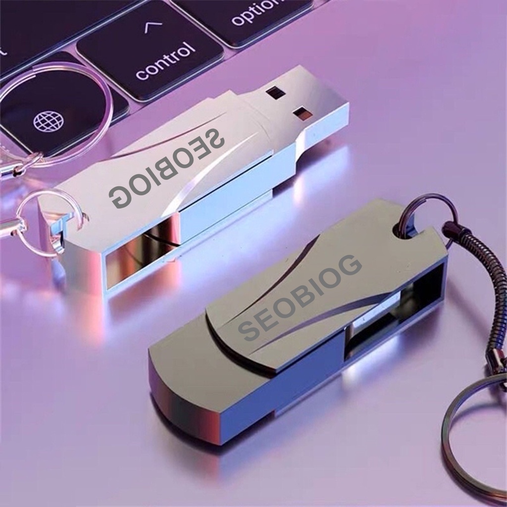 (Huluboy) Seobiog Flashdisk Usb 3.0 Kapasitas 1T 2T Bahan Metal Shockproof Untuk PC