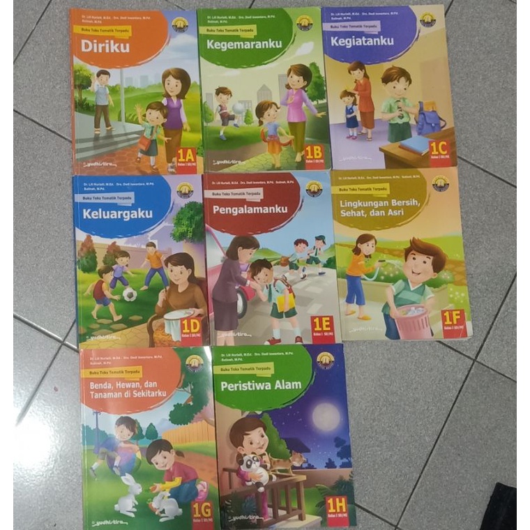 BUKU TEKS TEMATIK YUDHISTIRA KELAS 1 SD BEKAS