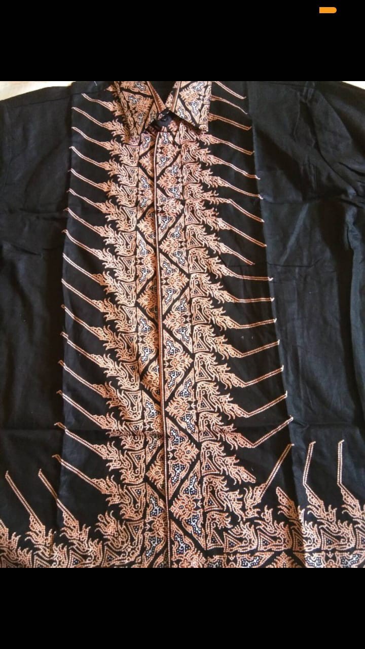 Kemeja Batik Pria Lengan Pendek Modang Bswart  Hrb026