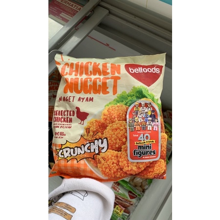 

BELFOODS CHICKEN NUGGET CRUNCHY 500gr