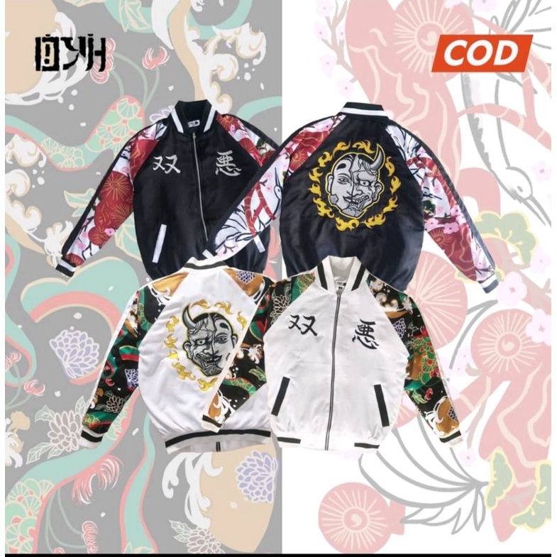 Jaket Bomber Angry Tokyo Revengers