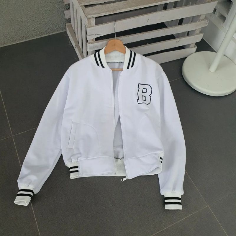 sweater jaket B ZIPER BASRBAL
